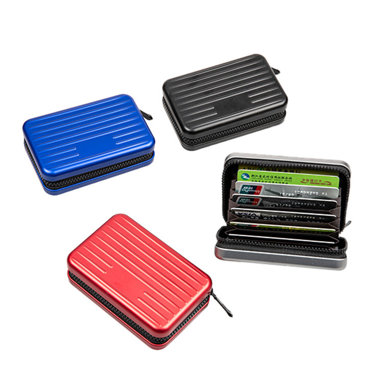 Carson a thaghas tu Wallet Cairt Alùmanum Zippered airson Tèarainteachd Làitheil agus Stoidhle?