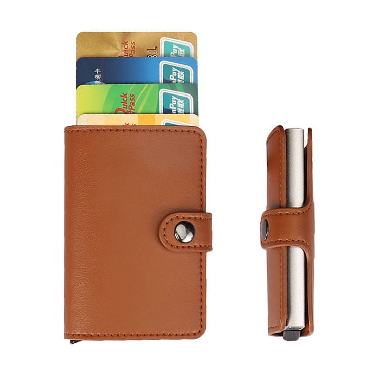 Carson a bu chòir dhut an neach-gleidhidh cairt creideas an-aghaidh meirle RFID alùmanum a thaghadh Pop Up Wallet dha fir